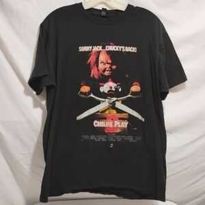 Chucky Child's Play Sorry Jack Chucky's Back Vintage Pt2 Tee Shirt Sz.L (C-19)